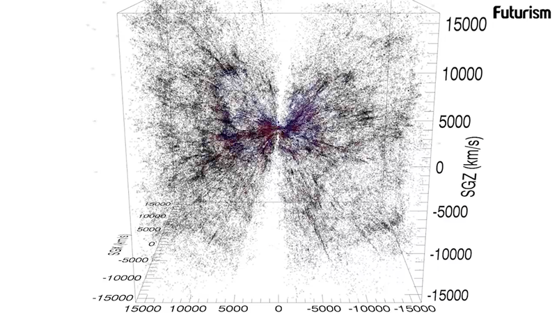 Illustration for article titled Usted está aquí: descubre tu lugar en el universo con el mapa más preciso hasta la fecha